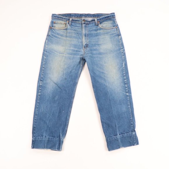Vtg Levis Regular Straight Leg Denim Jeans USA